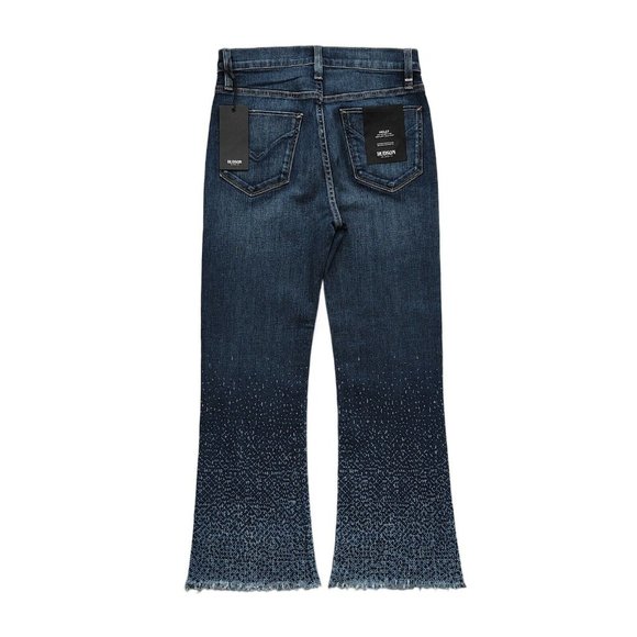 New HUDSON Holly High Rise Crop Flare Jeans 25 Blue - Picture 5 of 9